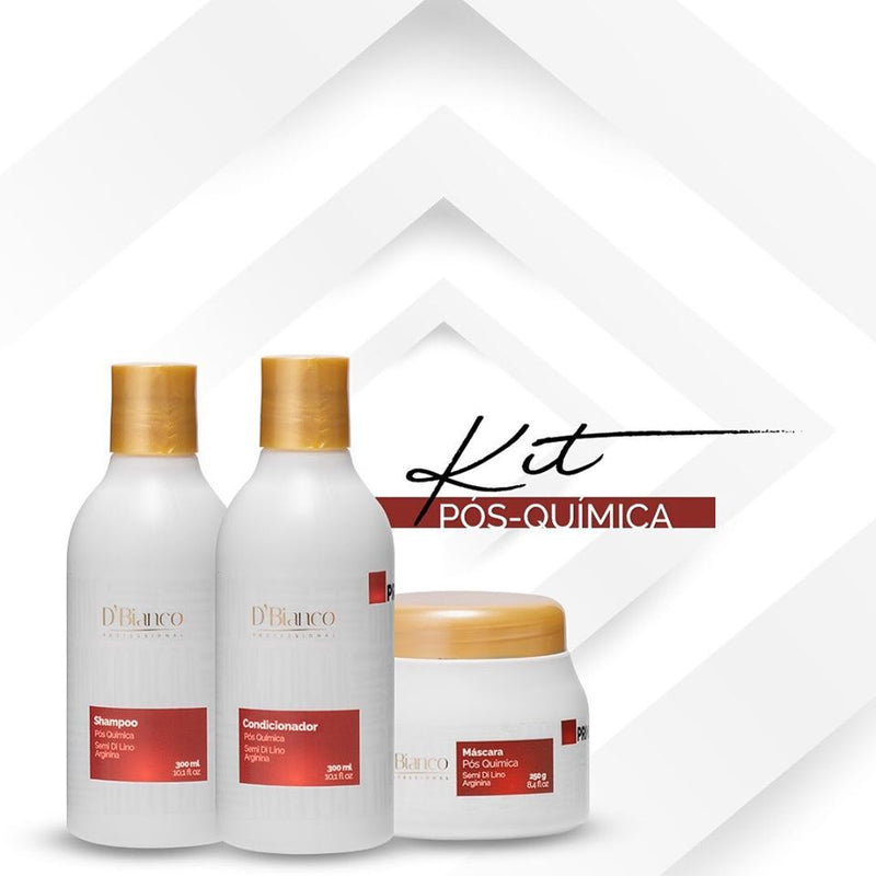 Kit Hidratante Pós Química - D'bianco - 4 produtos