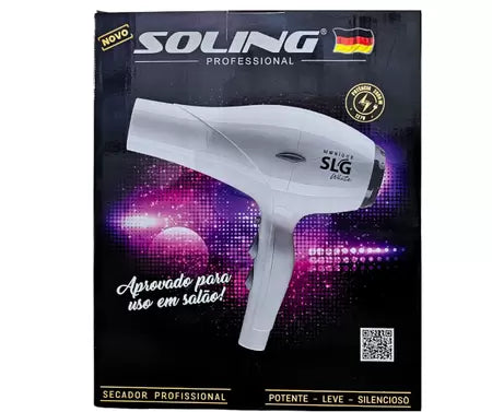 Secador Soling Profissional Munique Slg 2000W - 127v -220v