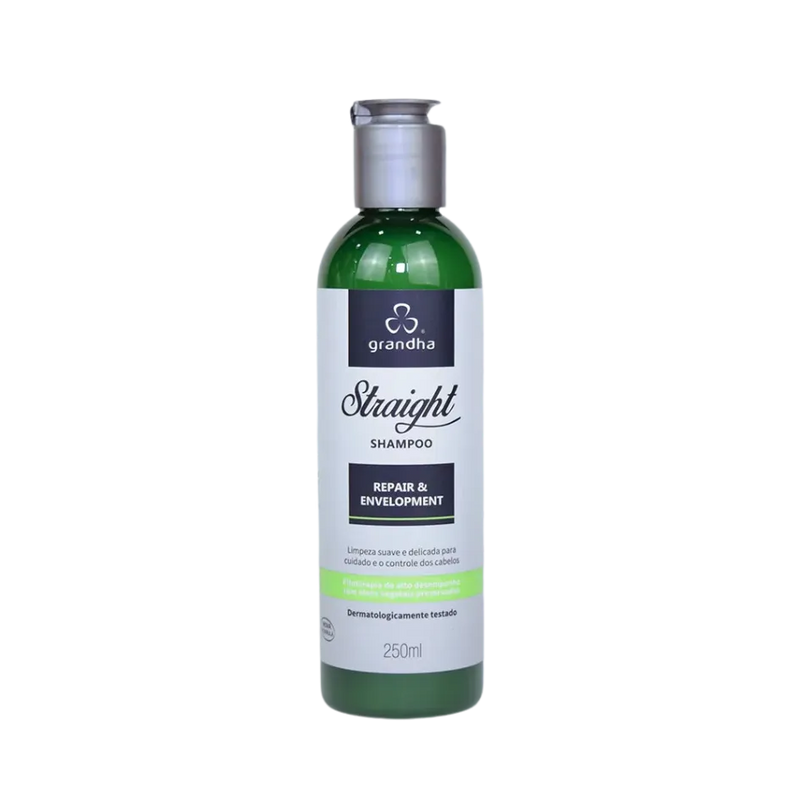 Shampoo para Cabelos Alisados 250ml - STRAIGHT SHAMPOO  Grandha