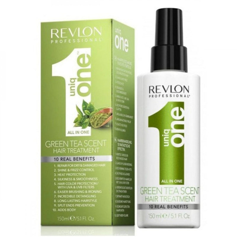 Revlon Uniq One All in One Green Tea Scent Hair Treatment - Leave In - 150ml