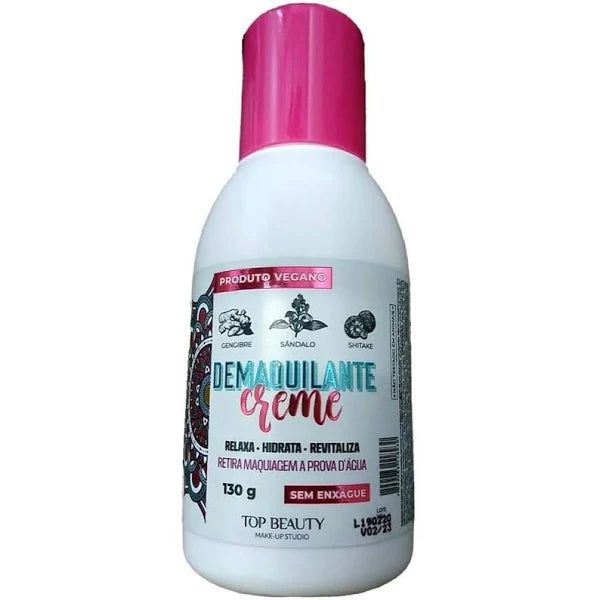 Demaquilante Creme -  130gr - Top Beauty